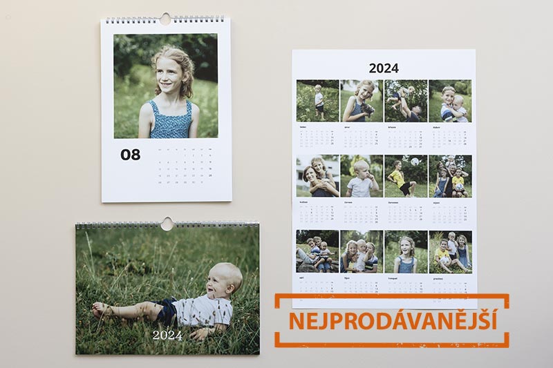tištěné fotokalendáře