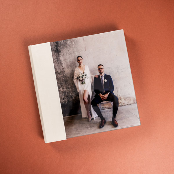 Fotokniha akryl & samet Barcelona
