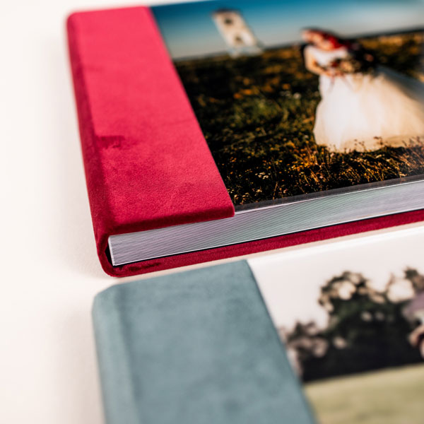 Fotokniha akryl & samet Barcelona