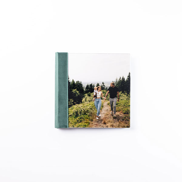 Fotokniha akryl & samet Barcelona