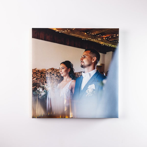 Fotokniha s měkkou fotkou & plátno Sofia