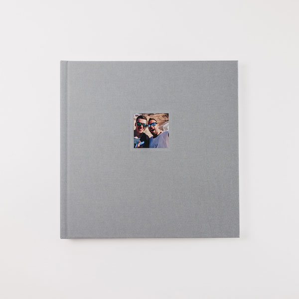 Fotokniha s minifotkou & plátno Calandré
