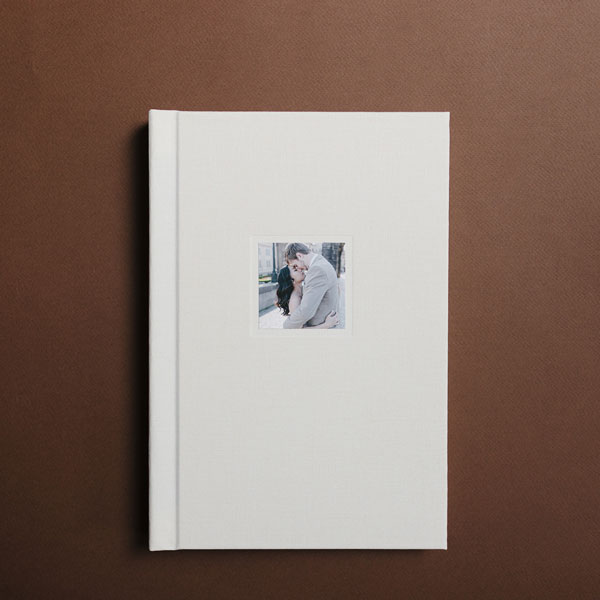 Fotokniha s minifotkou & plátno Calandré