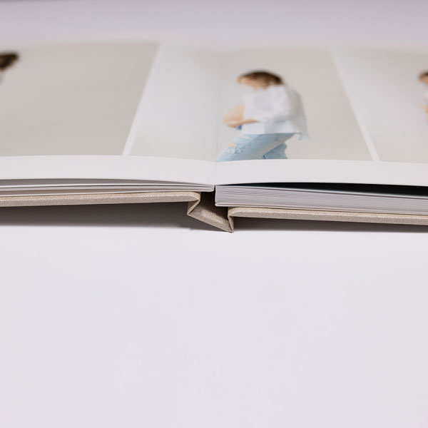 Fotokniha s minifotkou & perleťové plátno