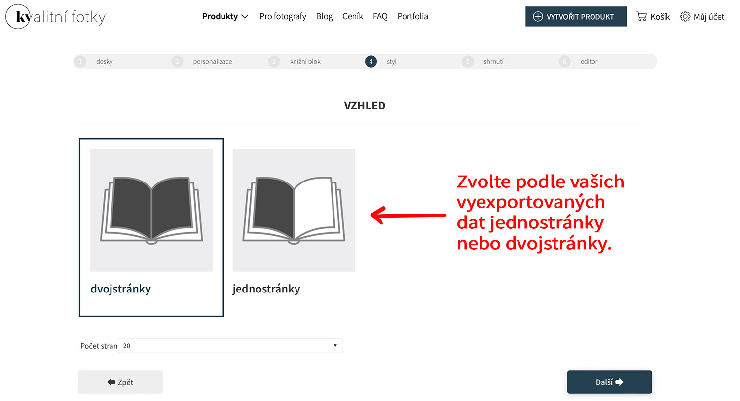 jak objednat fotoknihu s daty z externího softwaru