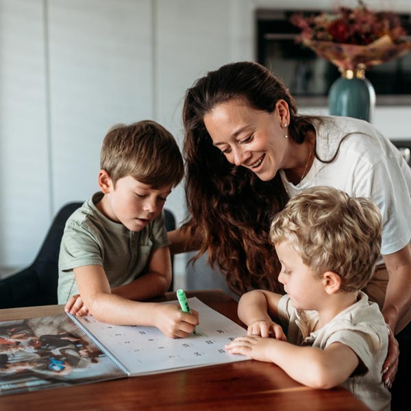 Nástěnný dvoudílný fotokalendář 2026