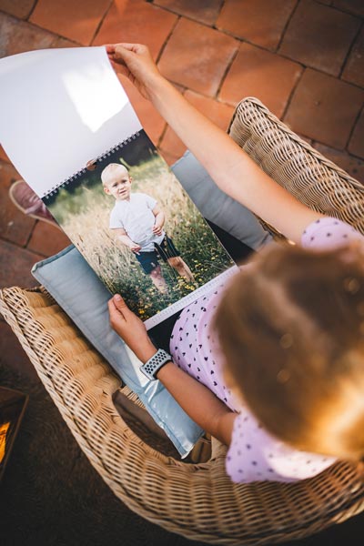Nástěnný měsíční fotokalendář