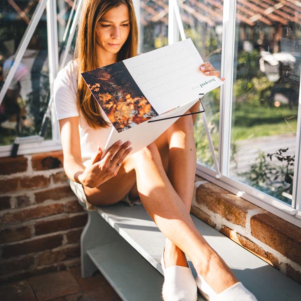 Moderní nástěnný fotokalendář 2026