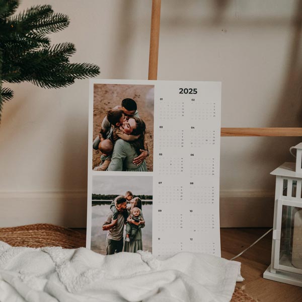 Roční nástěnný fotokalendář 2026
