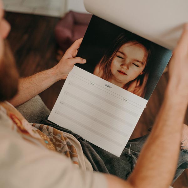 Nástěnný rodinný fotokalendář 2026