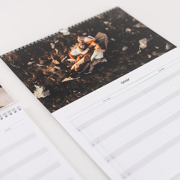 Nástěnný rodinný fotokalendář 2026