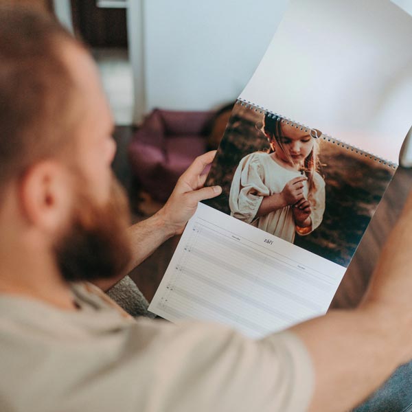 Nástěnný rodinný fotokalendář 2026