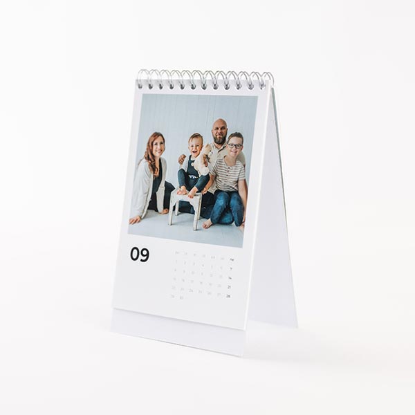 Stolní měsíční fotokalendář