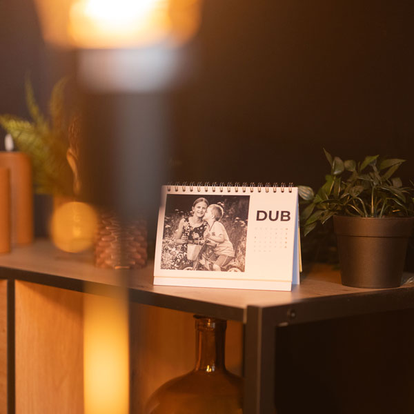 Stolní měsíční fotokalendář 2026