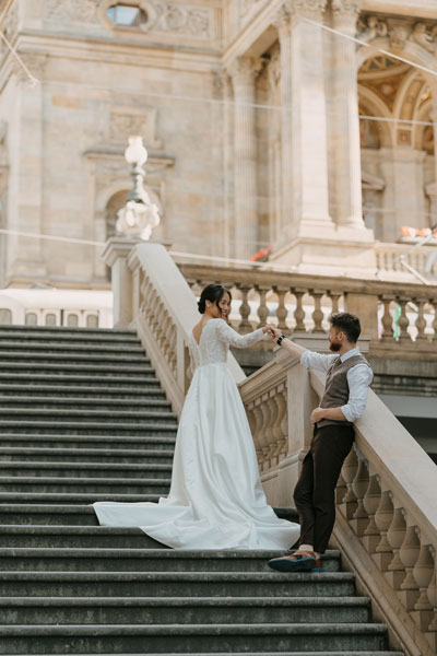 foto Veronika a Aman Bahodia