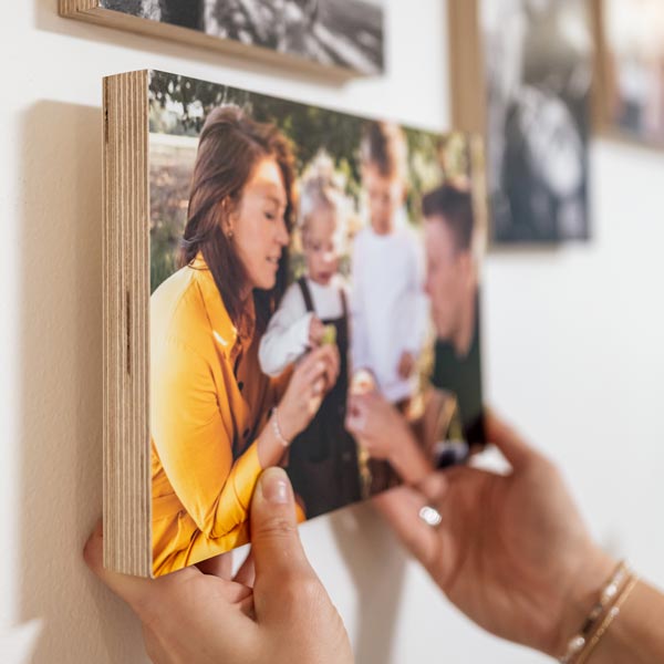 Fotografie na dřevěné desce
