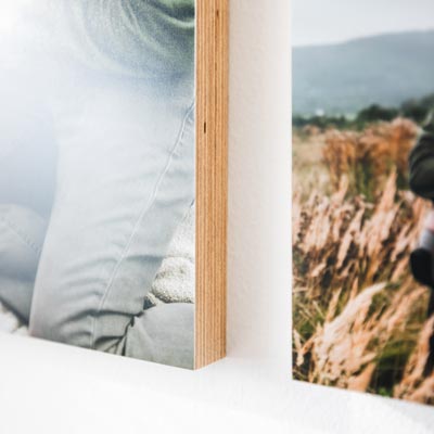 Fotografie na dřevěné desce