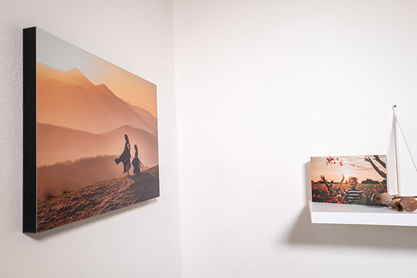 Fotografie na lehčené desce